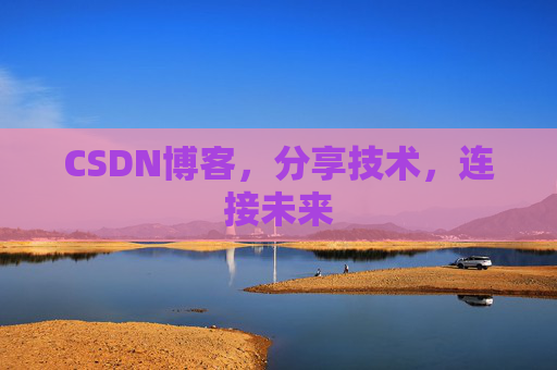 CSDN博客,分享技术,连接未来